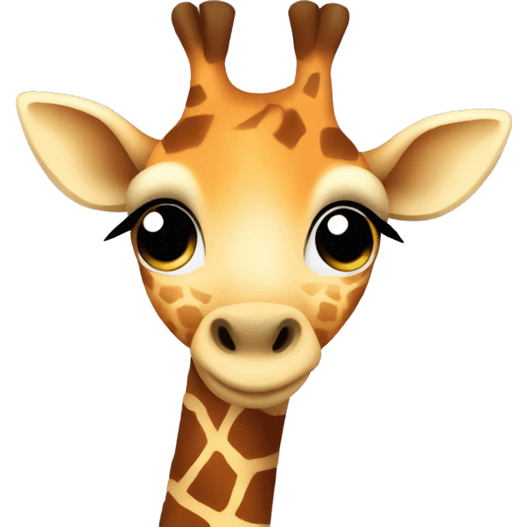 Cute Baby giraffe emoji