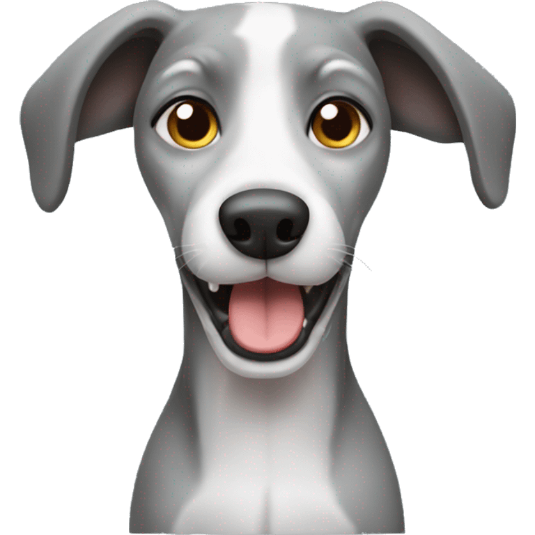 smallCute Grayhound emoji