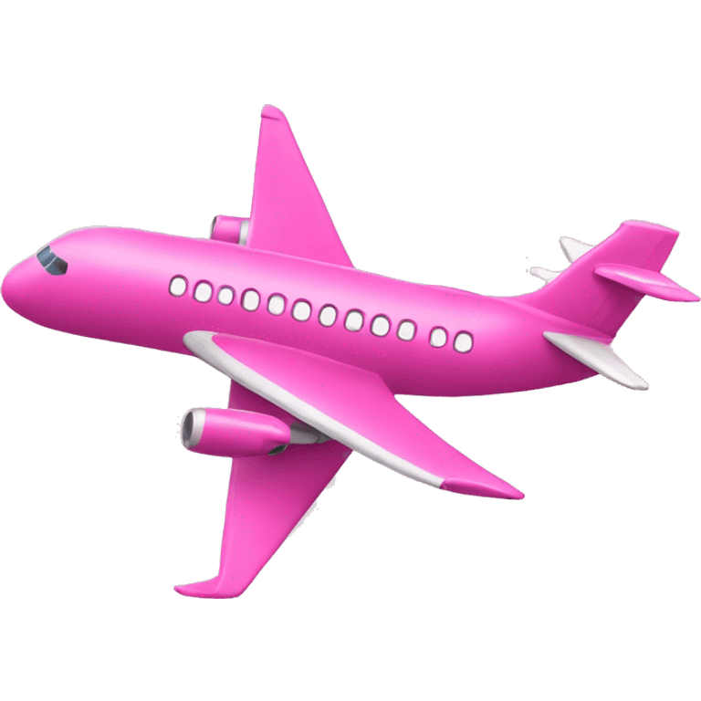 Pink airplane  emoji