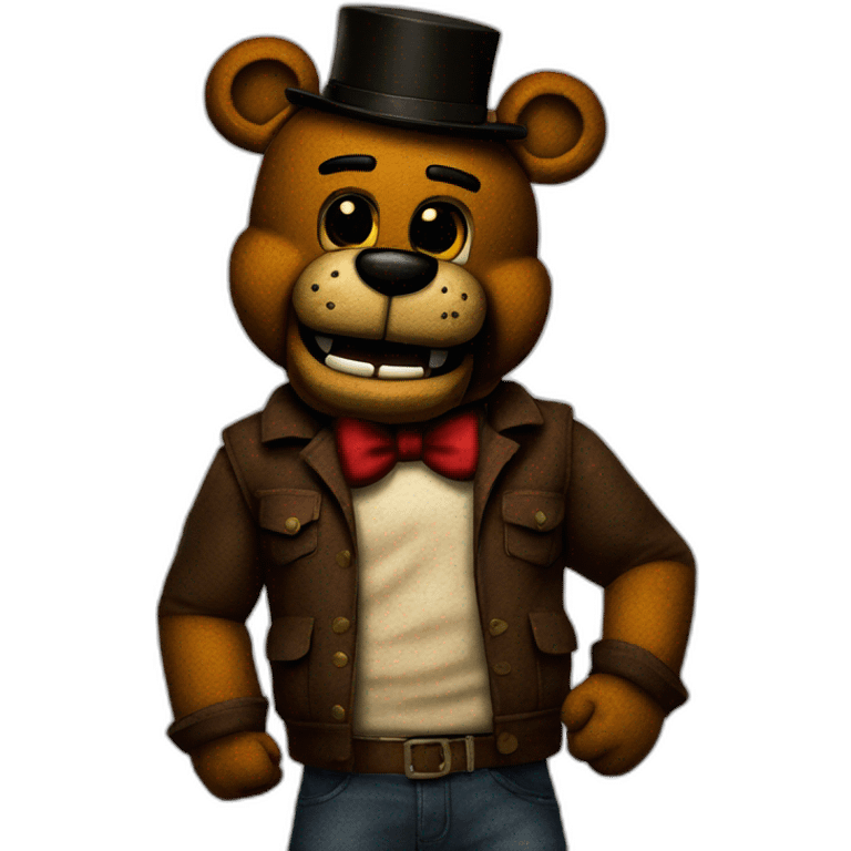 Freddy Fazbear fnaf emoji