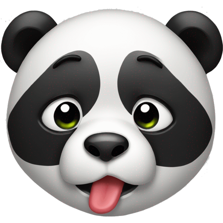 Sick Panda emoji