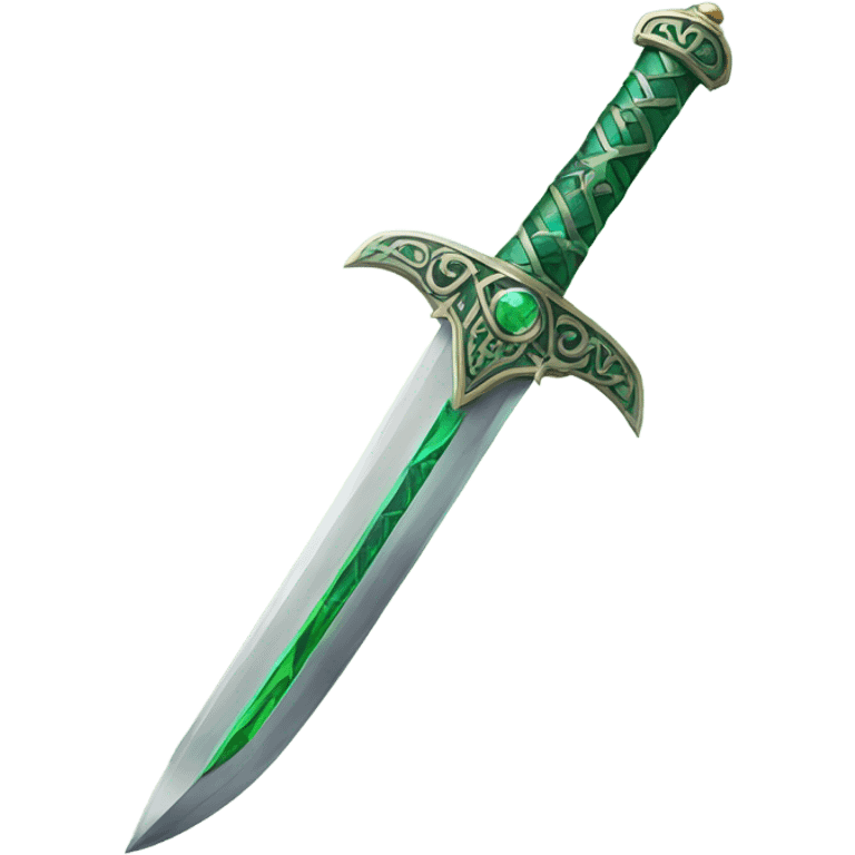 green sword emoji