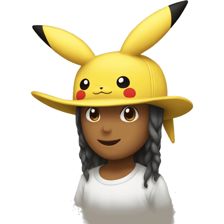 cappello di pikachu emoji