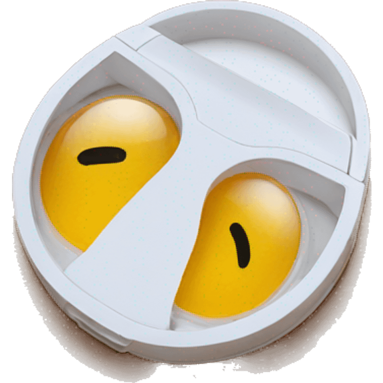 prescription contact lens case emoji