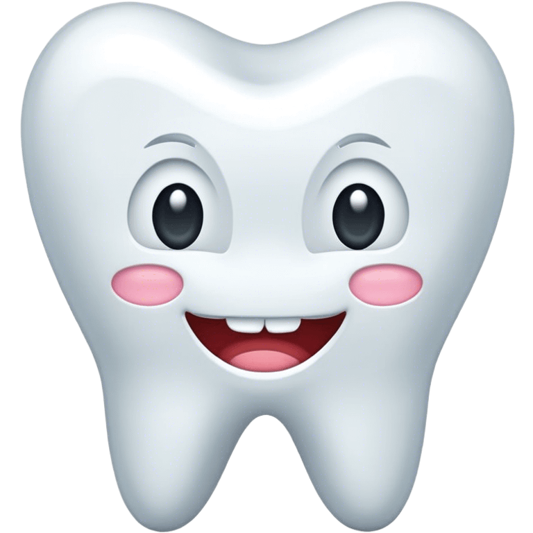 Tooth emoji