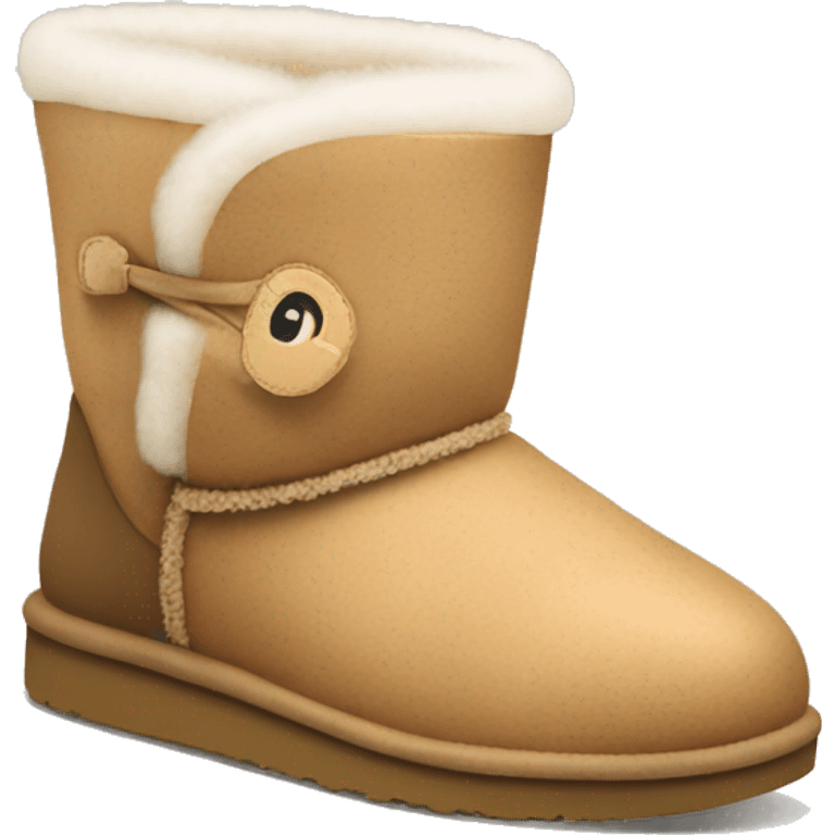 cute mini ugg boots emoji