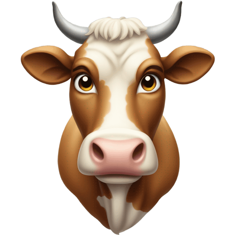 Bossy cow emoji