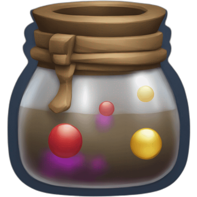 medieval potion filled with charisma color emoji