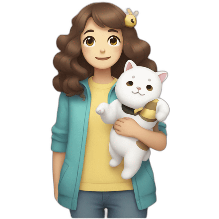 Bee and puppycat emoji