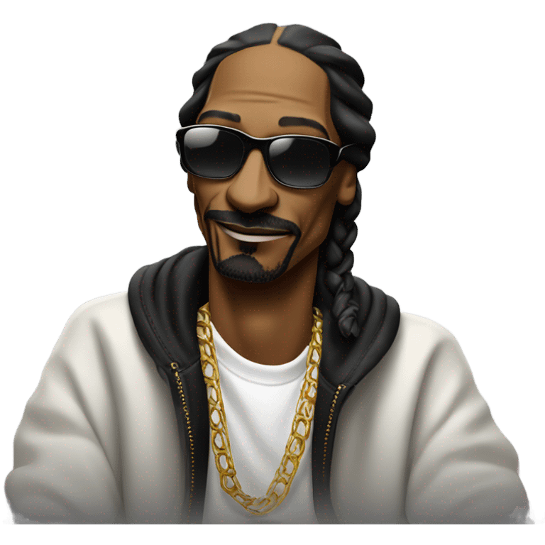 Snoop lighting it up emoji