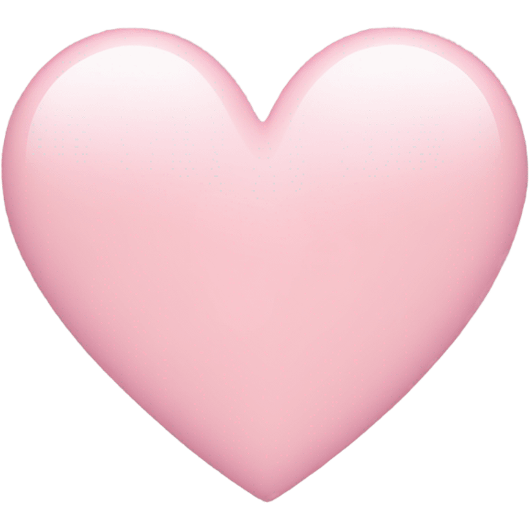 light pink heart emoji