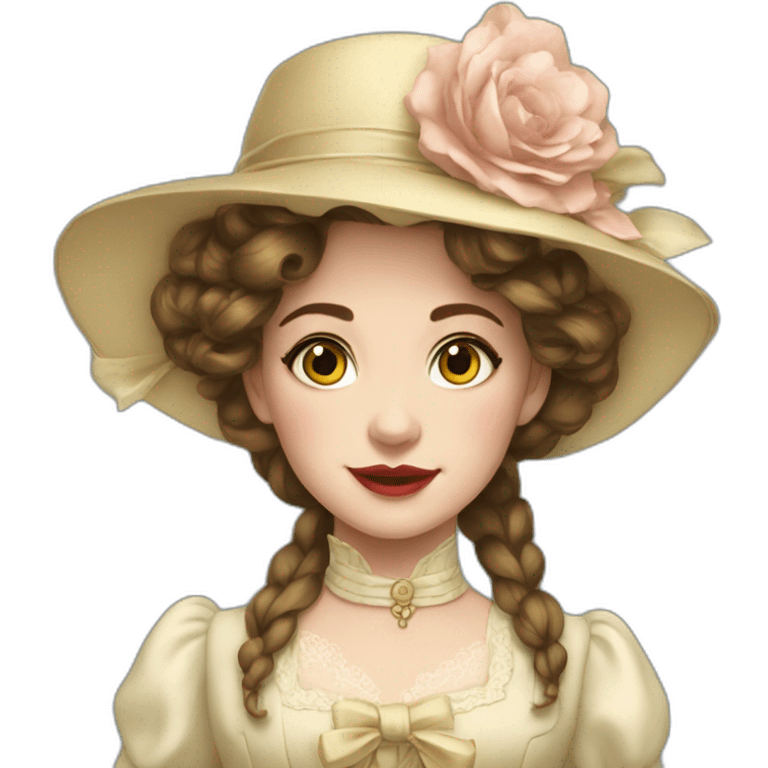 Belle-époque-girl emoji