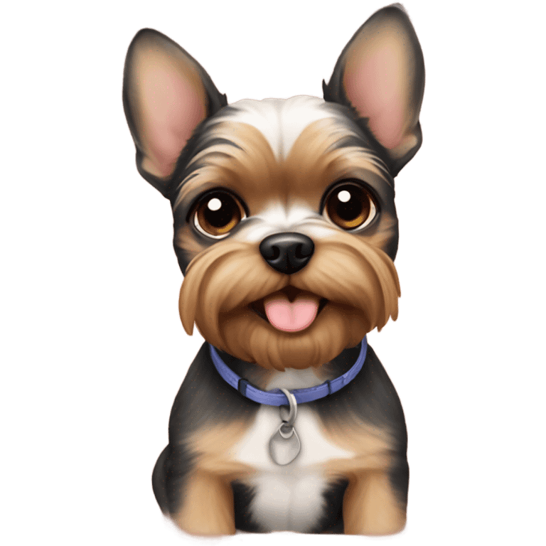 Frenchie Yorkie mix emoji