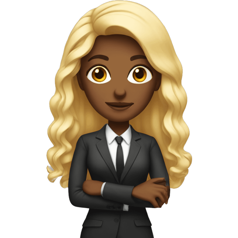 Girl boss emoji