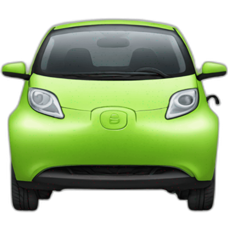 Electric-car emoji