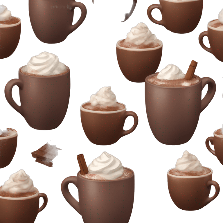 Aesthetic hot chocolate  emoji