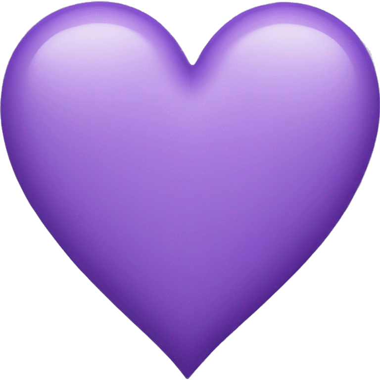 violet heart emoji