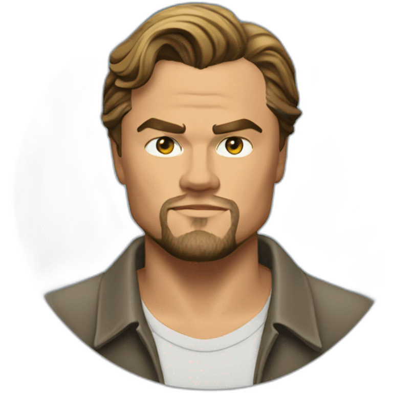 Leonardo DiCaprio when he understood the assignment emoji