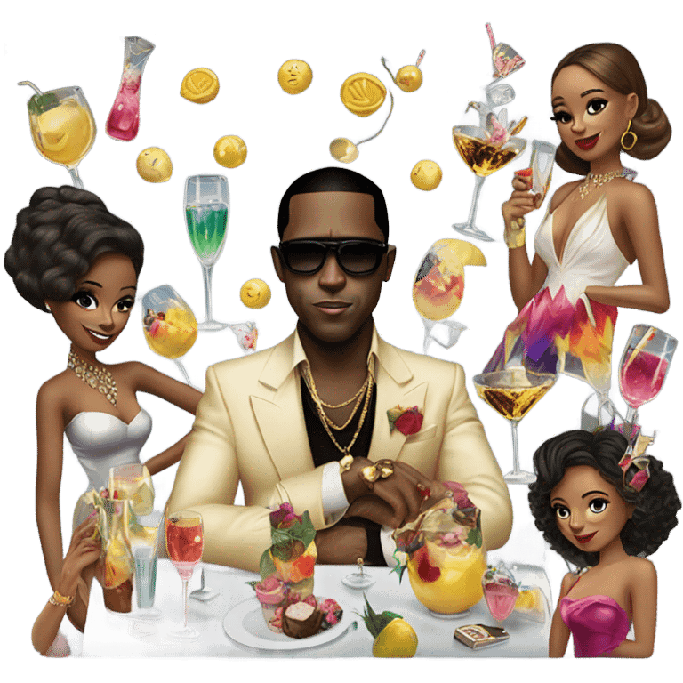 Diddy party emoji