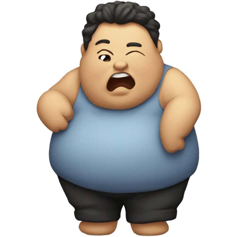 Fat moodeng  emoji