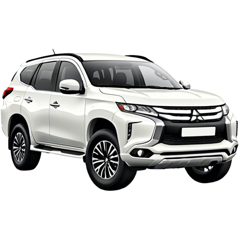 Mitsubishi Pajero sport - Mitsubishi (Model Year: 2021) (Iconic colour: White) emoji