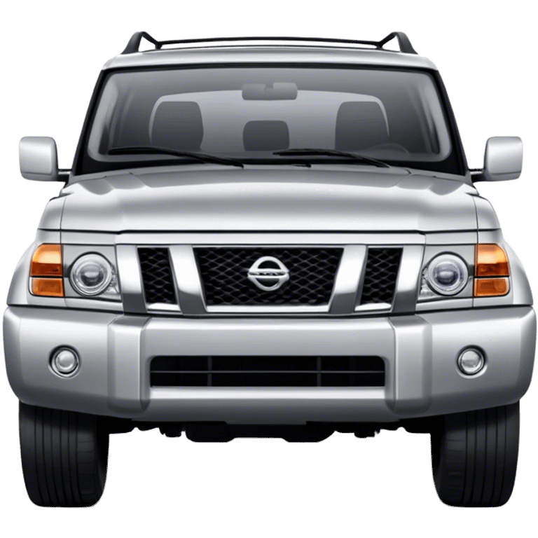 Nissan Patrol - Nissan (Model Year: 2022) (Iconic colour: Silver) emoji