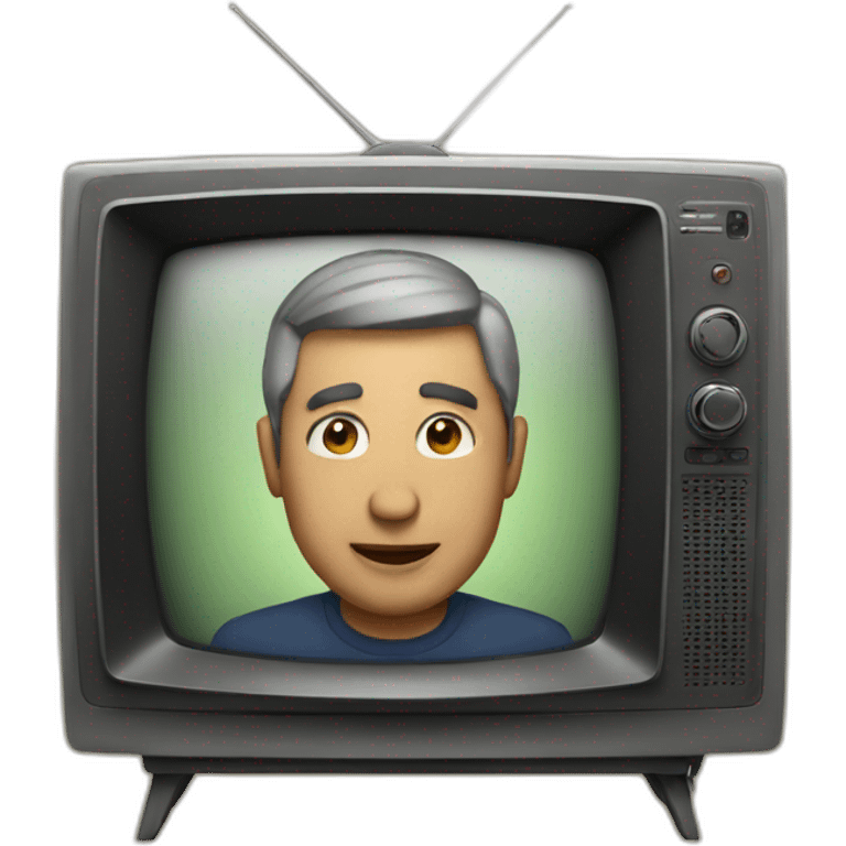 Tv man emoji