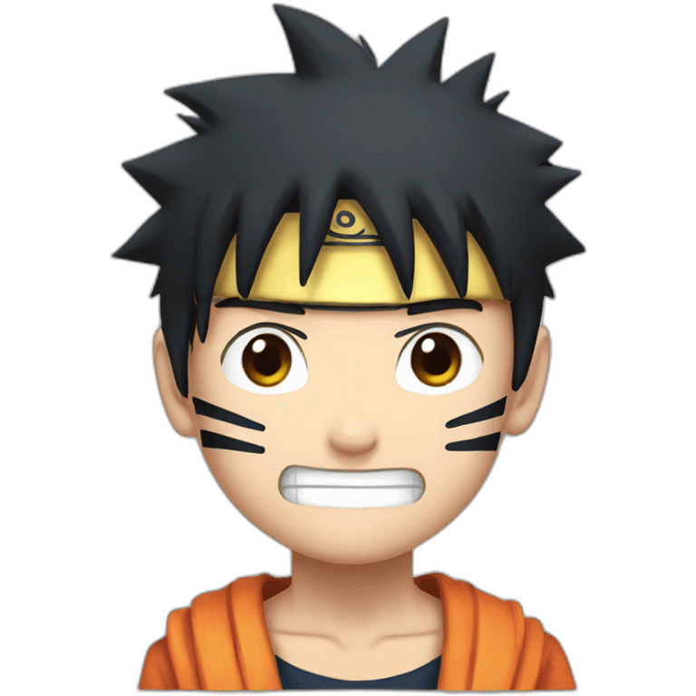 Naruto Luffy emoji