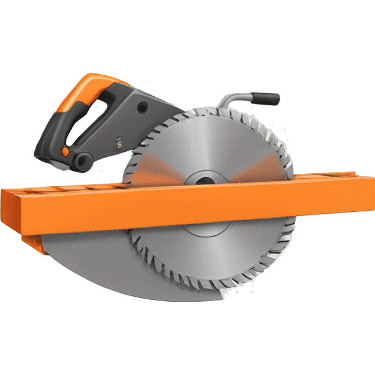 tile saw in orange emoji