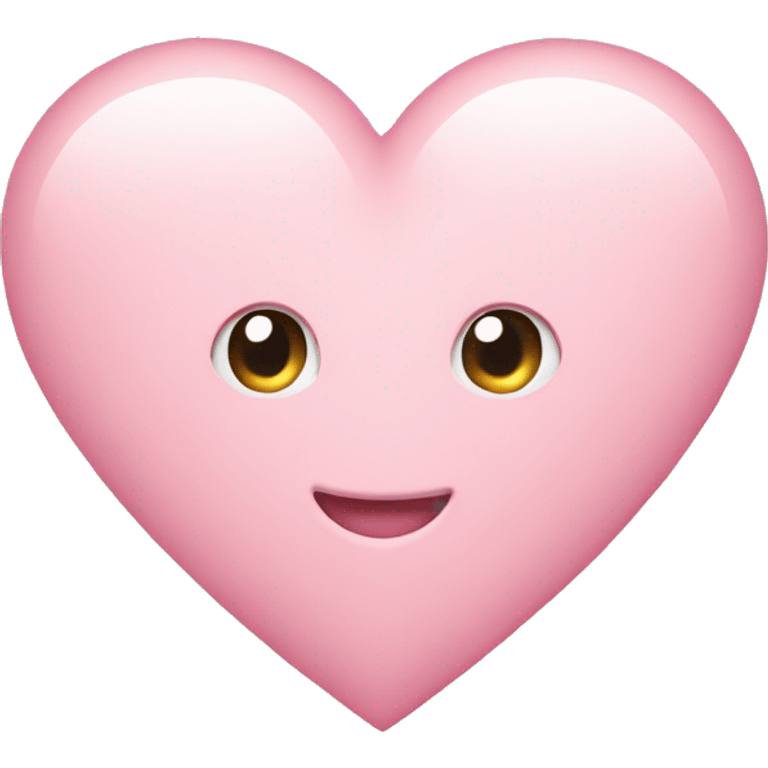 light pink heart emoji