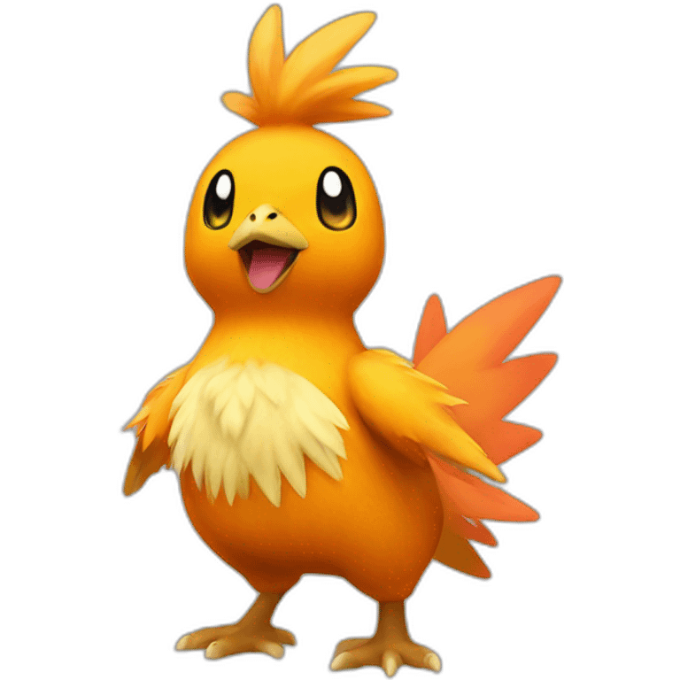 Torchic pokemon emoji