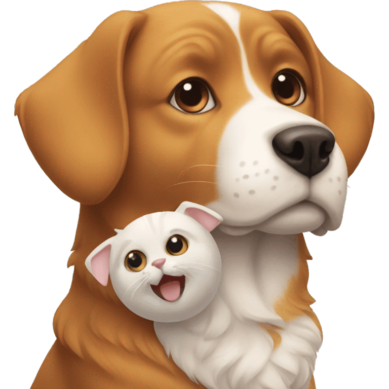 cat and dog emoji