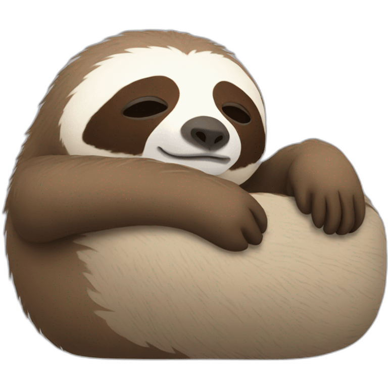 Sloth sleepy emoji