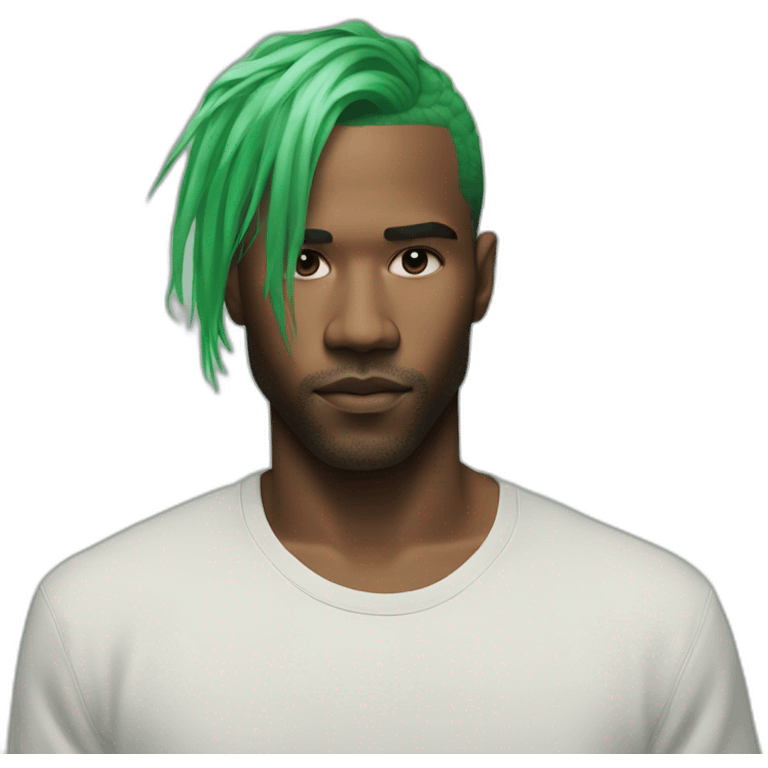 frank-ocean-green-hair emoji