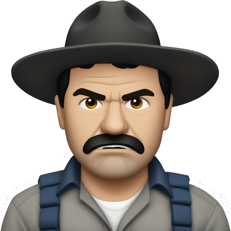 el chapo angry emoji