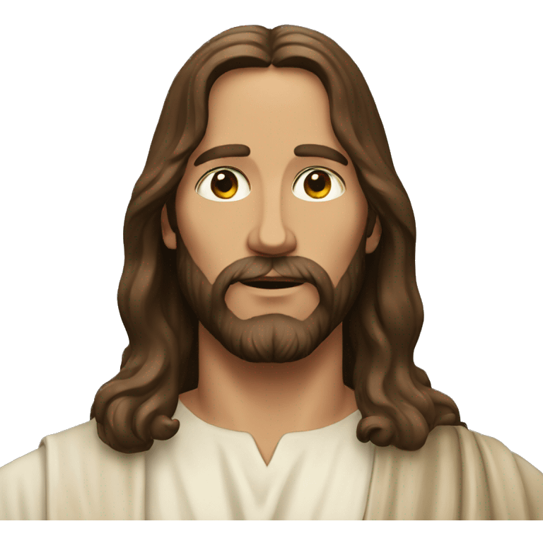 Jesus Christ realistic emoji