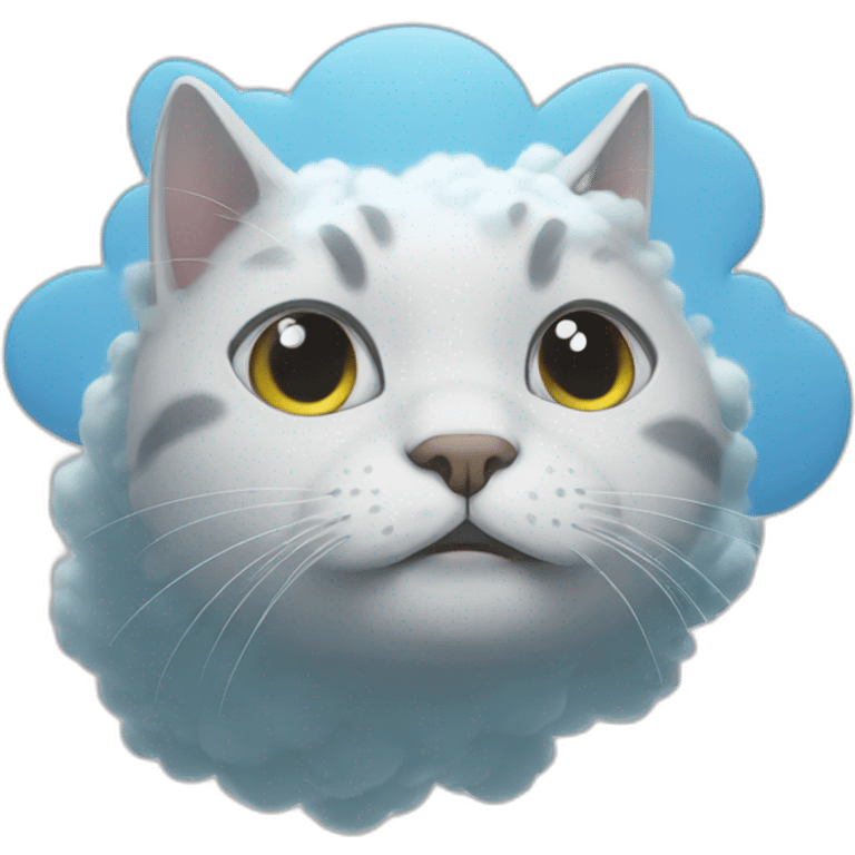 cat-cloud rainy emoji