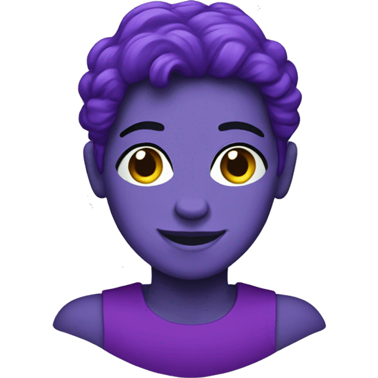 lgbt purple emoji