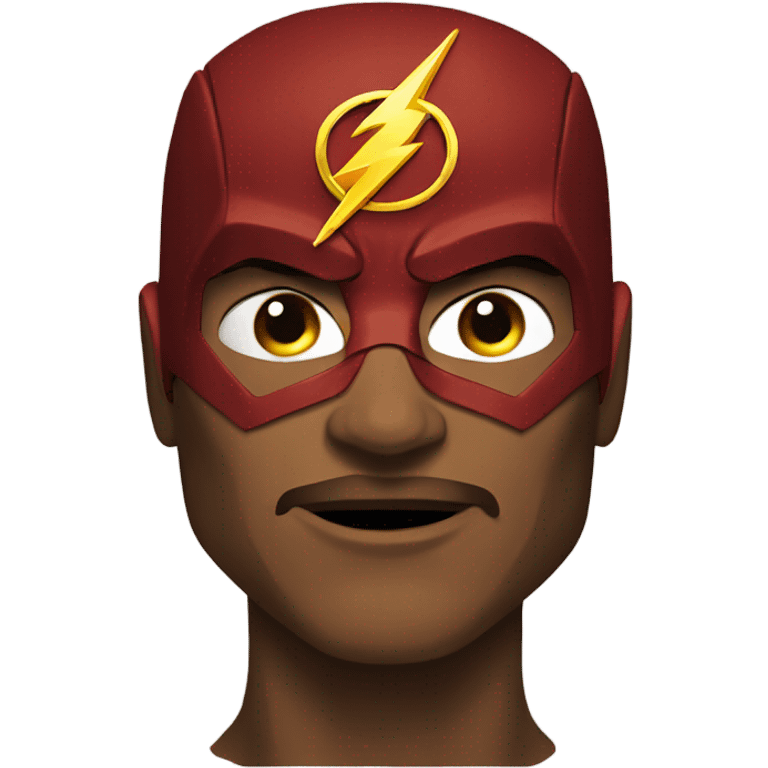 The flash superhero  emoji