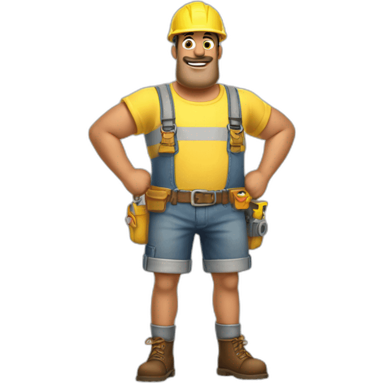 spangebob-builder-in-shorts emoji