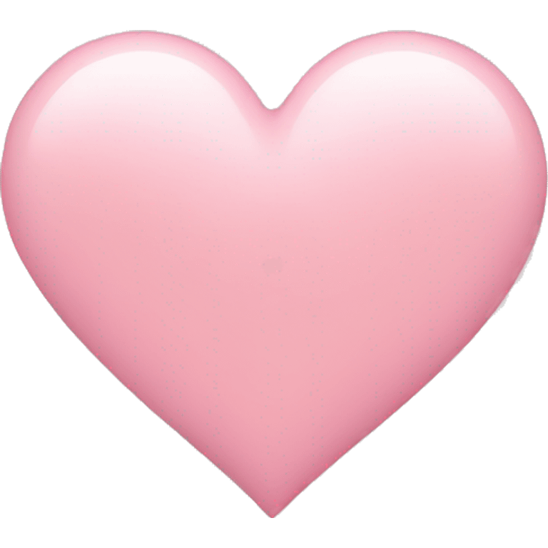 soft pink heart emoji