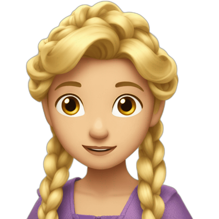 Raiponce  emoji