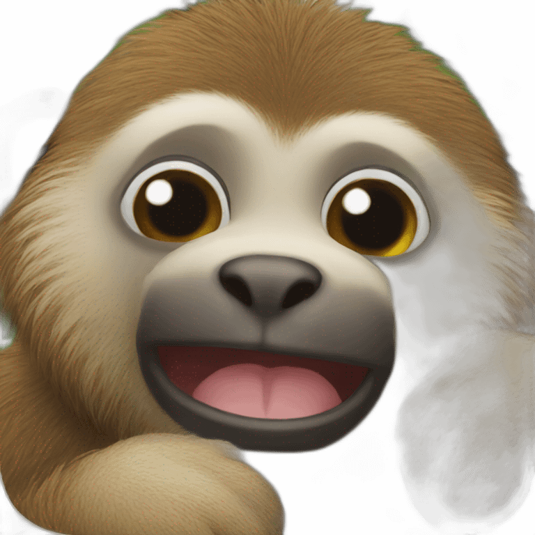 Singe animal emoji