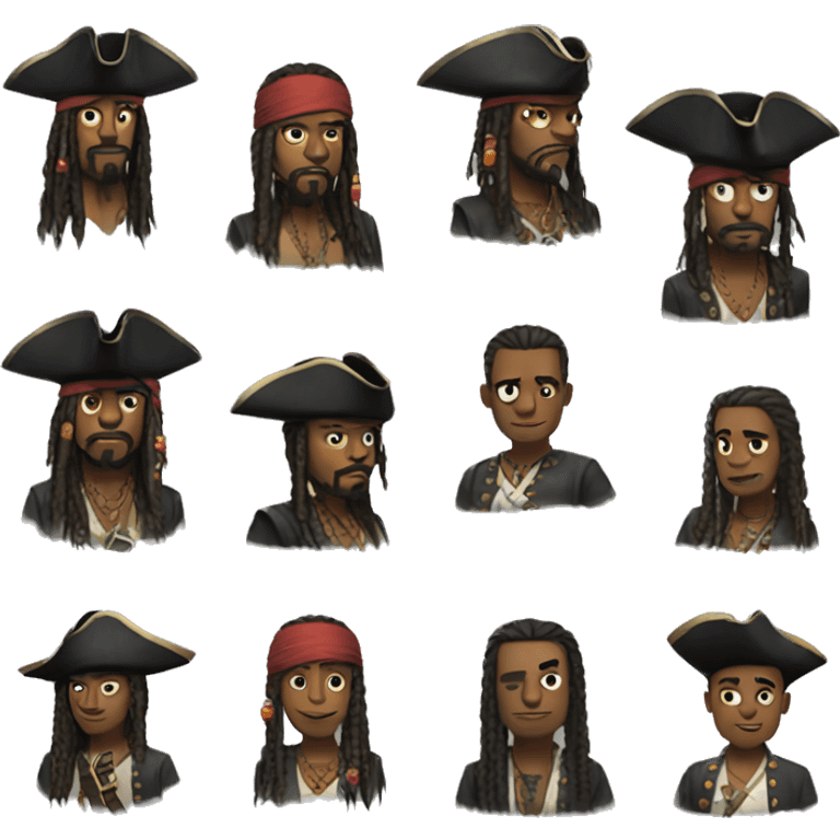 Pirates of Caribbean  emoji