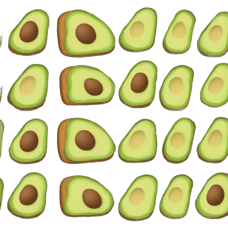 avocado toast emoji