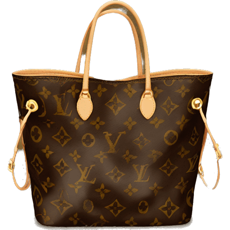 Louis Vuitton never full emoji