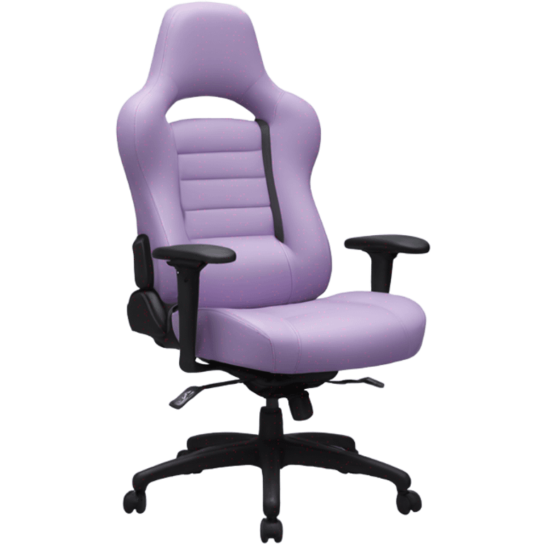 Lilac game chair emoji