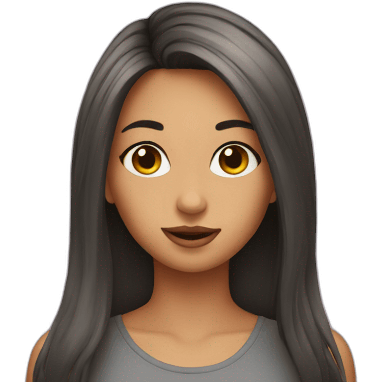 Beautiful girl emoji