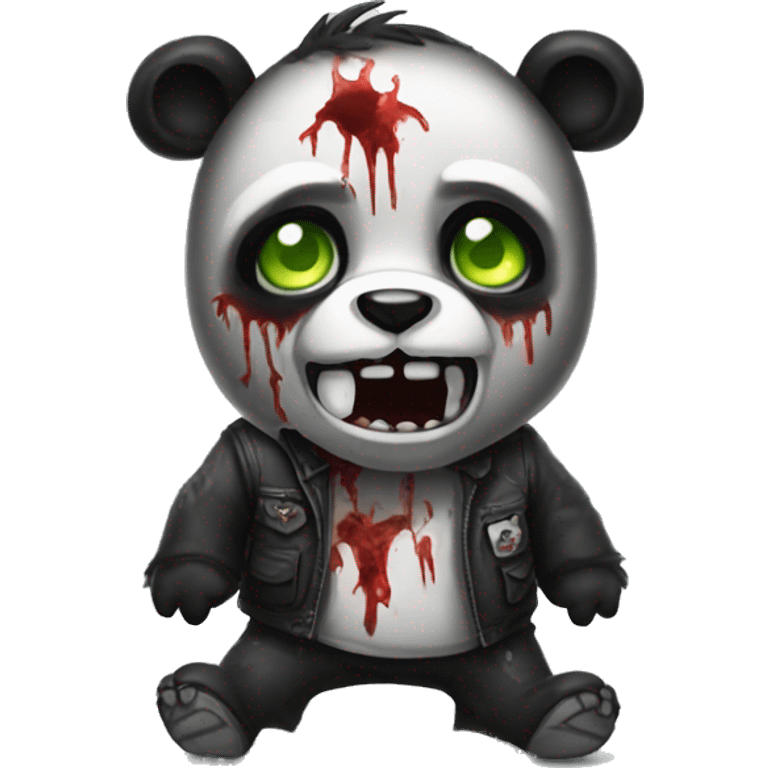 panda zombie emoji