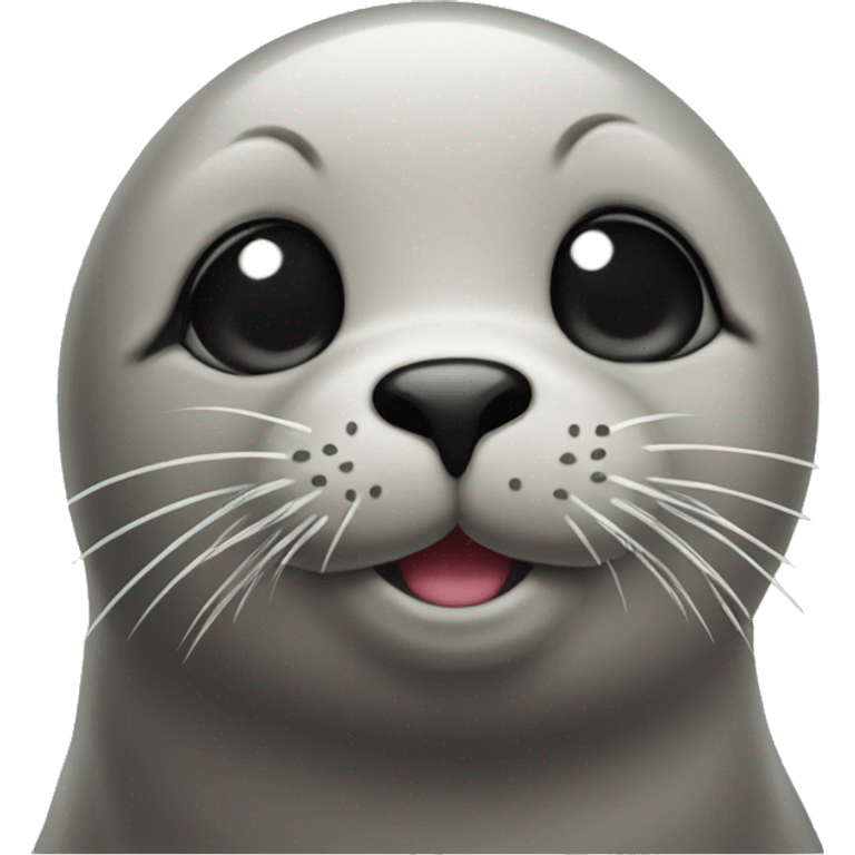 seal blowing a kiss emoji